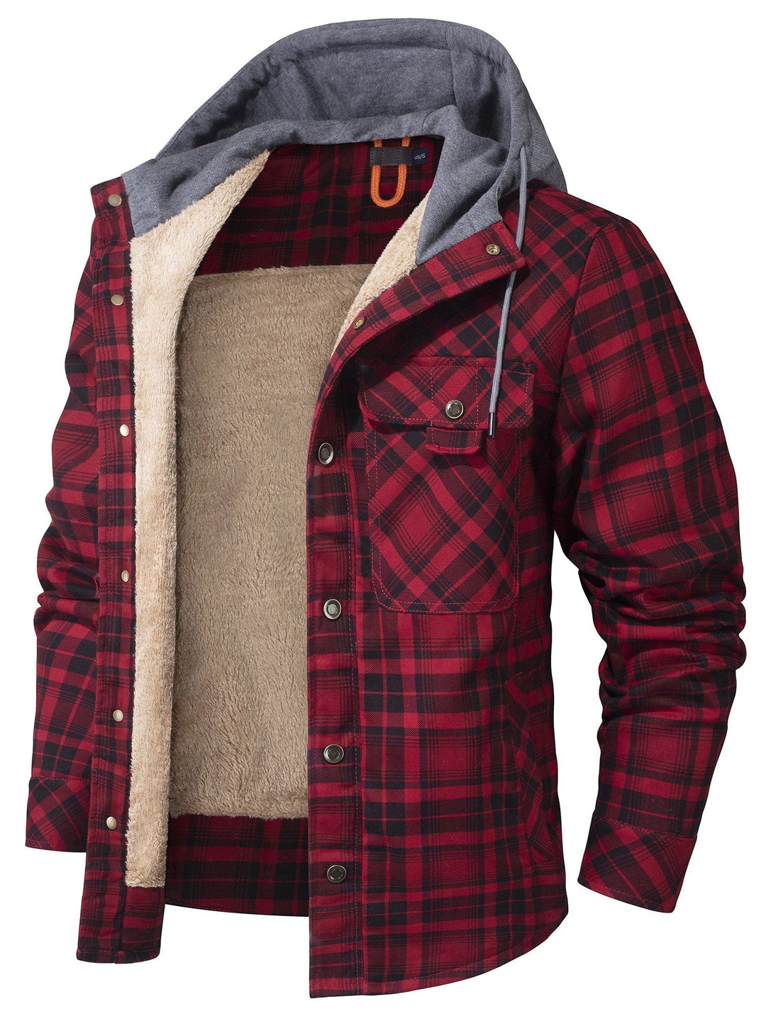 Haiden | Hooded Flannel Jacket