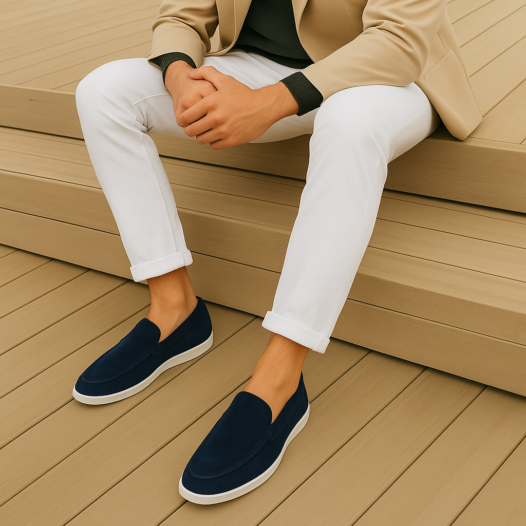 Winston - Elegant Suede Loafers