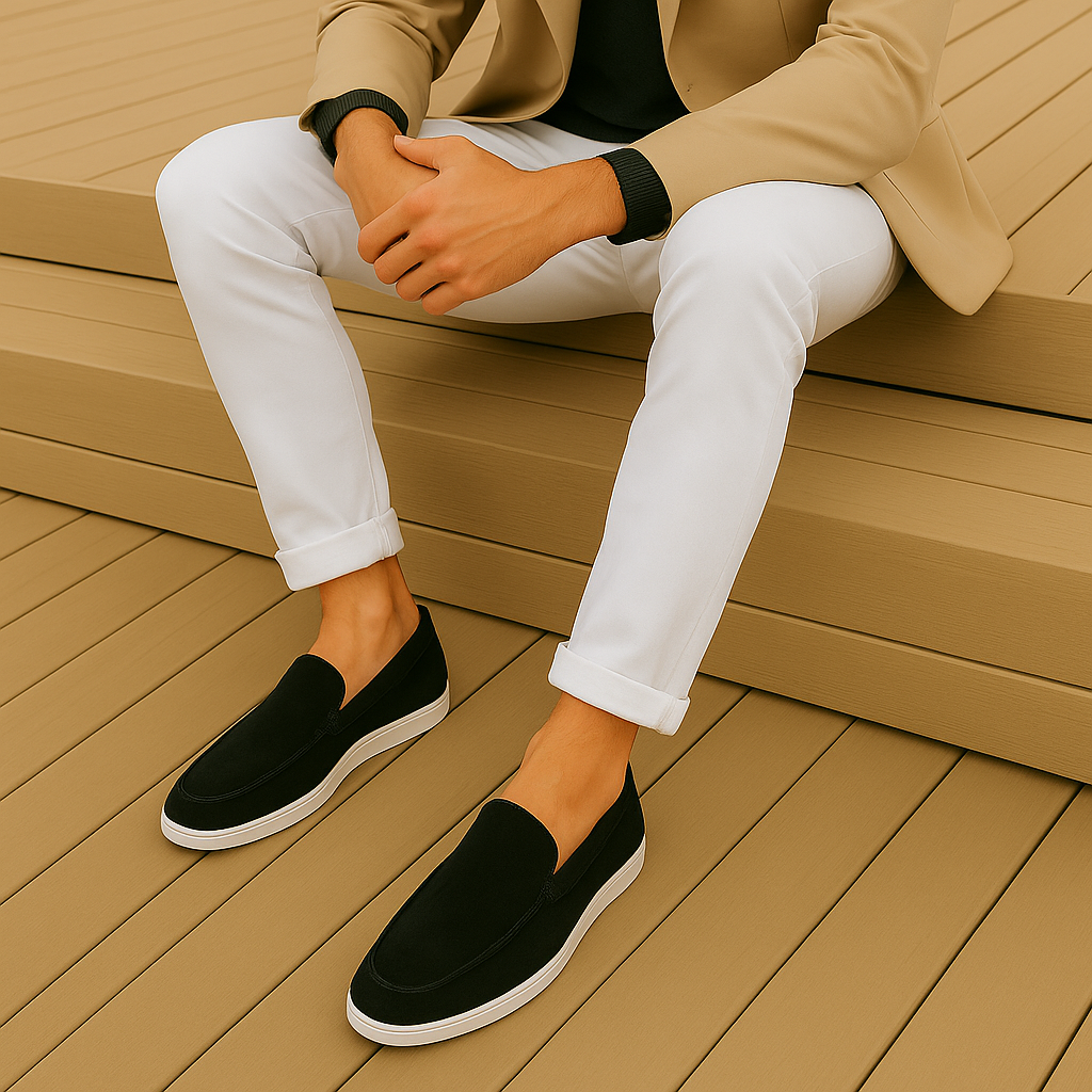Winston - Elegant Suede Loafers